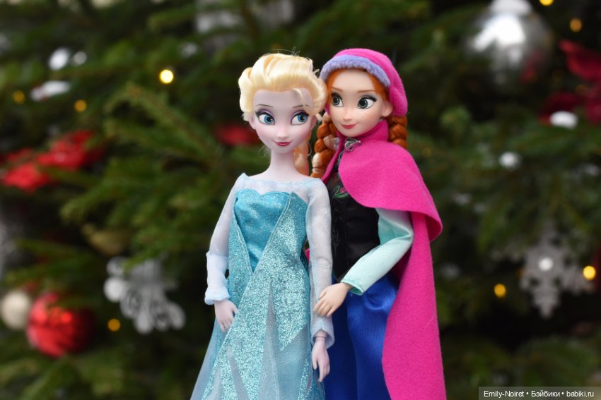 Анна и Эльза — Куклы Disney Animators и Принцессы Диснея: Disney Store (фото 2)