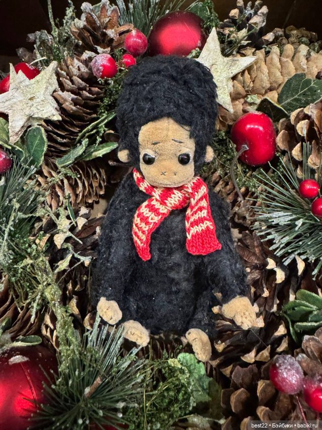 Домашняя мартышка Джонни — Авторские мишки Тедди и друзья: фото (фото 3)