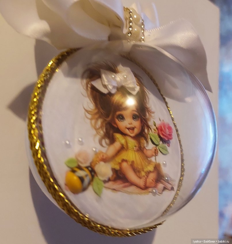 Новогодние игрушки — Авторские игрушки из разных материалов: синельная проволока (фото 6)