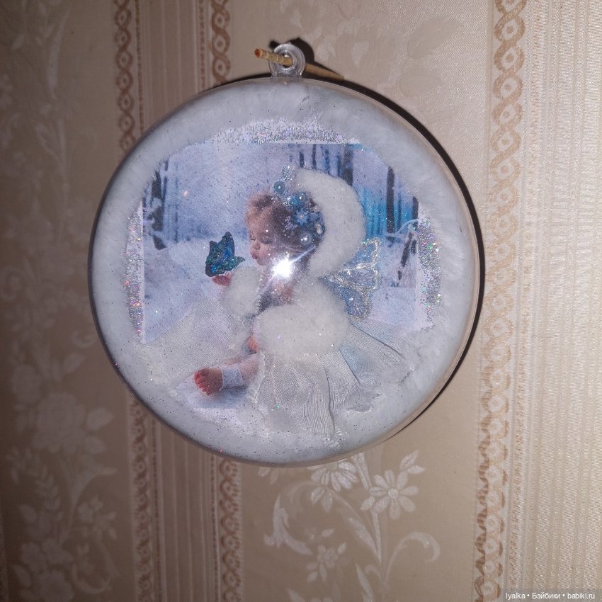 Новогодние игрушки — Авторские игрушки из разных материалов: синельная проволока (фото 9)