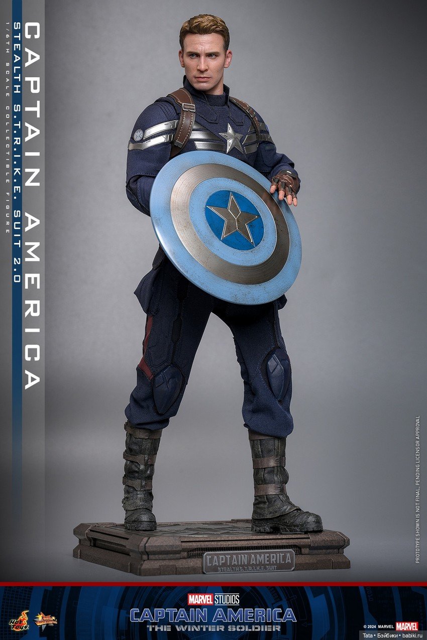 Hot Toys - фигурка Капитана Америка (фото 8)