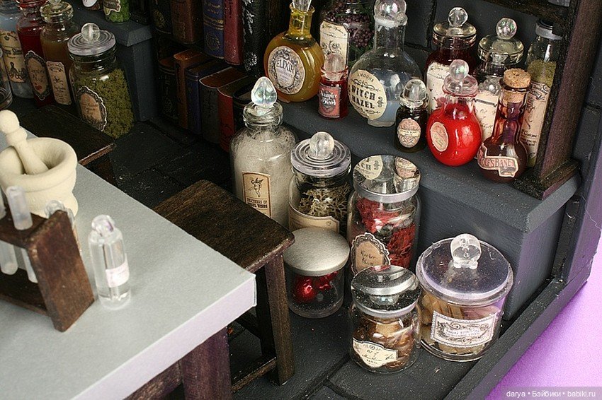 Румбокс - зельеварение — Румбоксы и кукольные интерьеры: фото