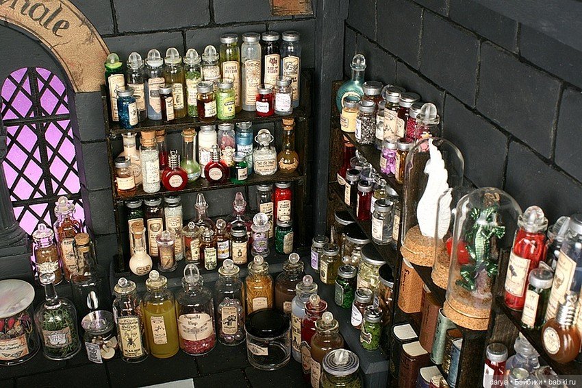 Румбокс - зельеварение — Румбоксы и кукольные интерьеры: фото