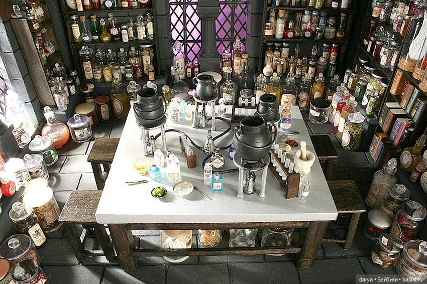 Румбокс - зельеварение — Румбоксы и кукольные интерьеры: фото (фото 9)