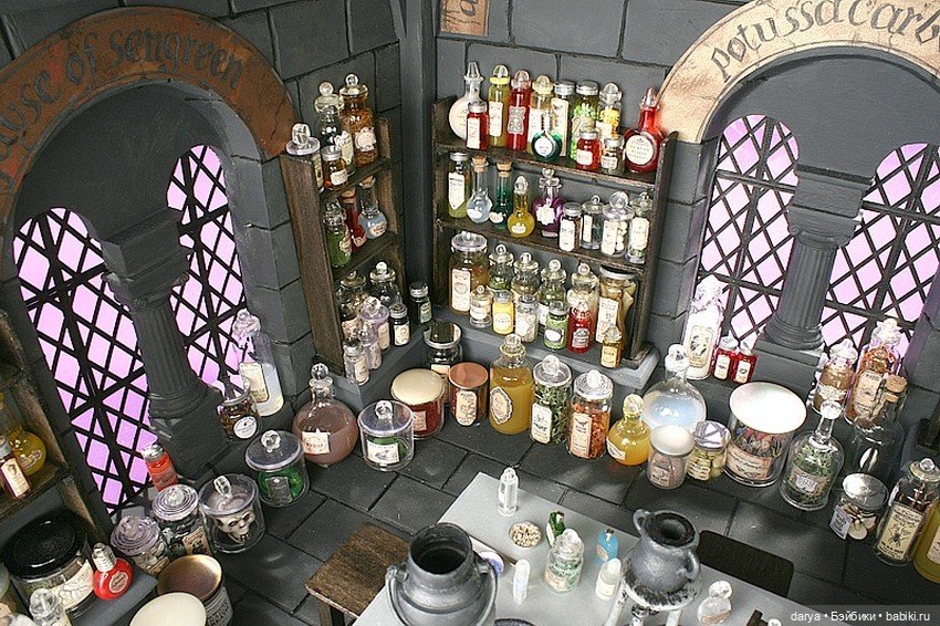 Румбокс - зельеварение — Румбоксы и кукольные интерьеры: фото (фото 5)