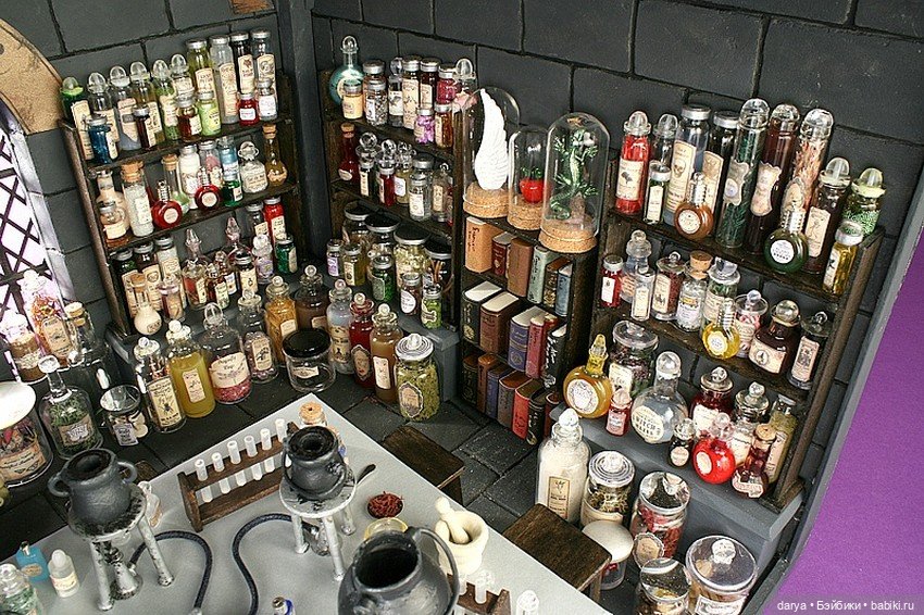 Румбокс - зельеварение — Румбоксы и кукольные интерьеры: фото (фото 8)