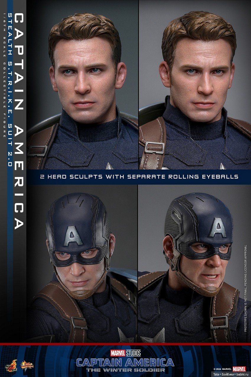 Hot Toys - фигурка Капитана Америка (фото 5)
