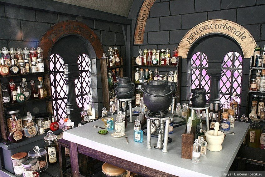 Румбокс - зельеварение — Румбоксы и кукольные интерьеры: фото (фото 3)