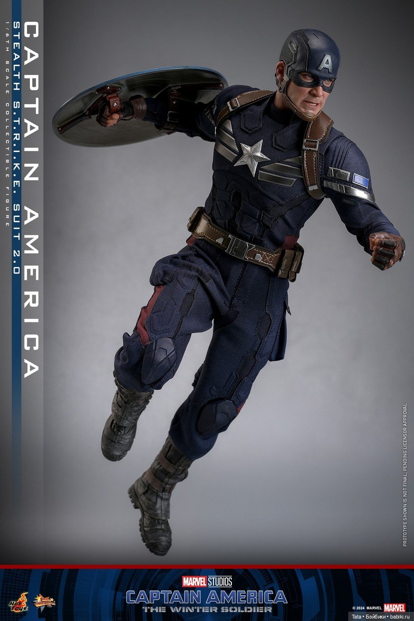 Hot Toys - фигурка Капитана Америка (фото 2)
