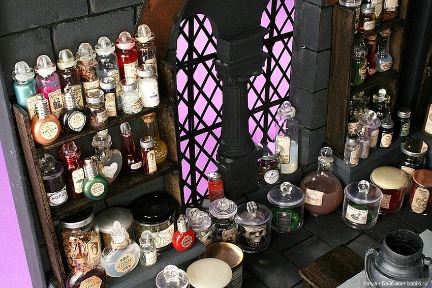 Румбокс - зельеварение — Румбоксы и кукольные интерьеры: фото