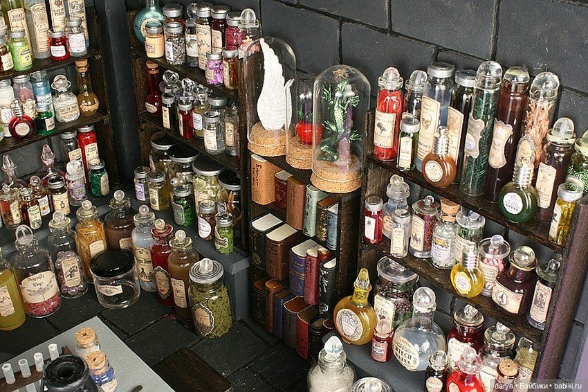 Румбокс - зельеварение — Румбоксы и кукольные интерьеры: фото