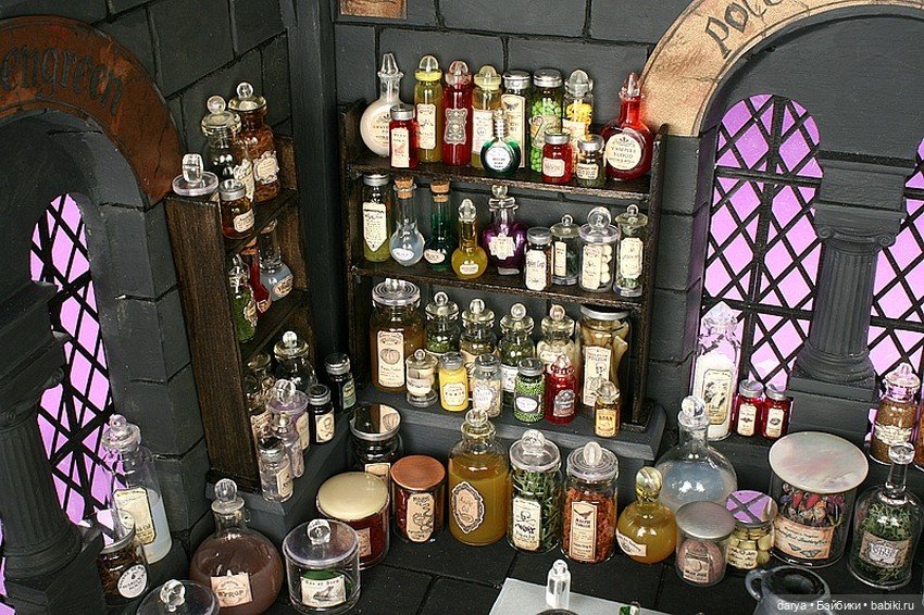 Румбокс - зельеварение — Румбоксы и кукольные интерьеры: фото