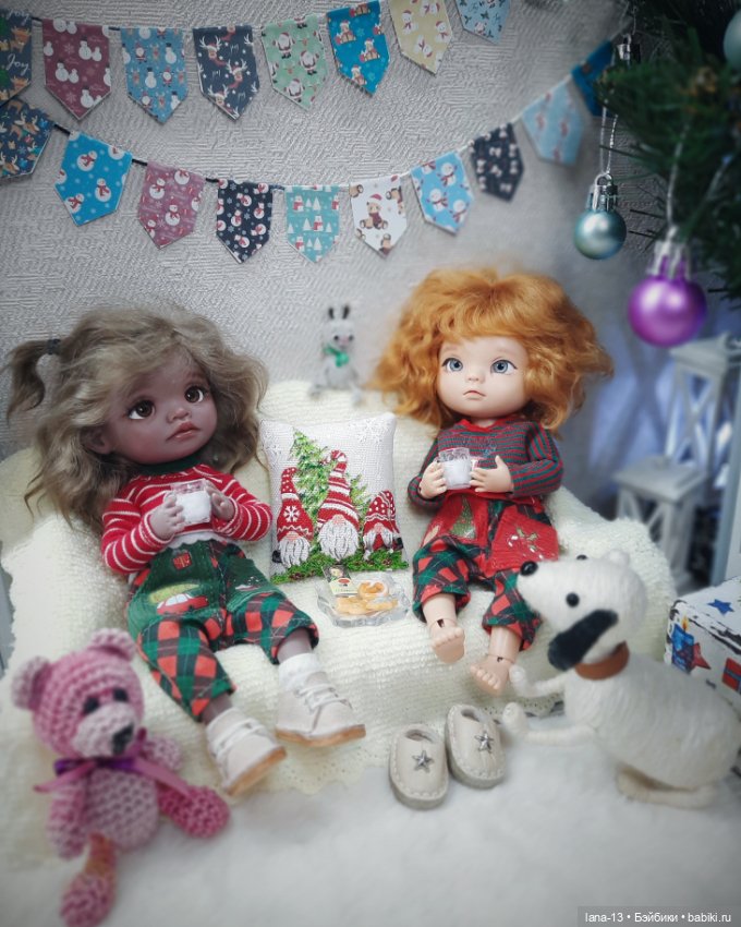 Новогодняя суета — Одежда и обувь для кукол своими руками: фото