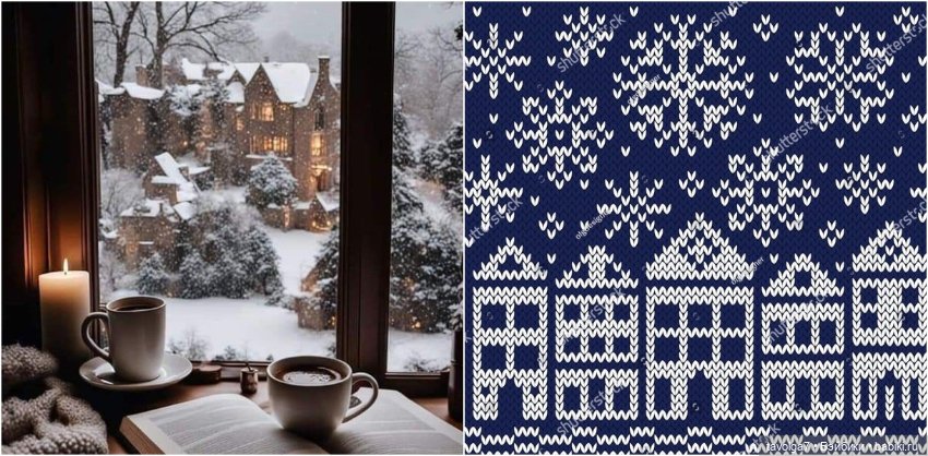 Свитера с оленями и 10 простых схем для рукоделия (фото 6)