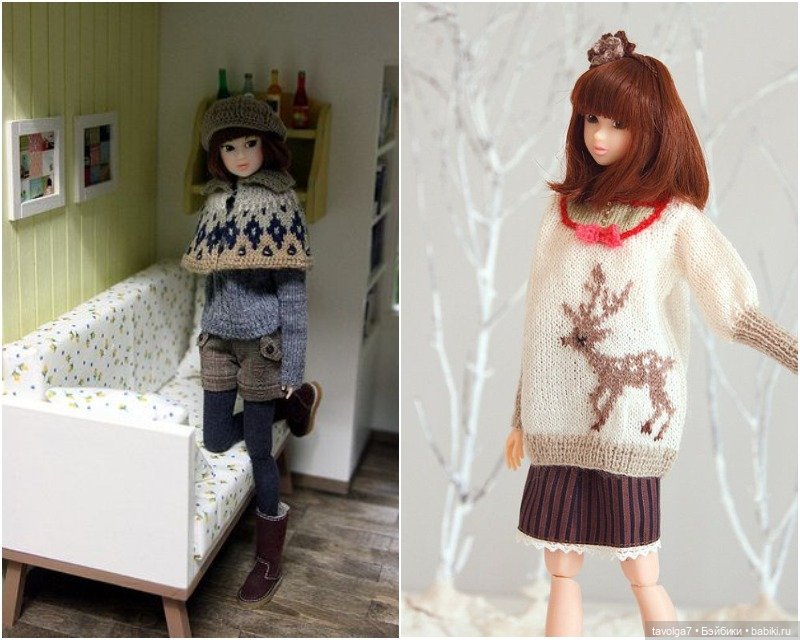 Свитера с оленями и 10 простых схем для рукоделия