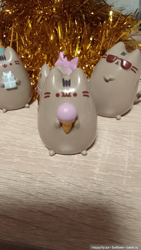 Pusheen'чики — Фигурки Киндер Сюрприз (Kinder) (фото 9)
