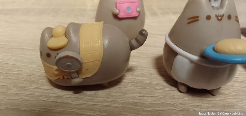 Pusheen'чики — Фигурки Киндер Сюрприз (Kinder) (фото 3)