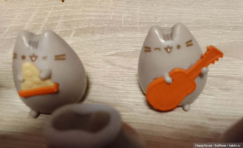 Pusheen'чики — Фигурки Киндер Сюрприз (Kinder) (фото 5)