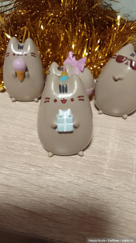 Pusheen'чики — Фигурки Киндер Сюрприз (Kinder) (фото 10)