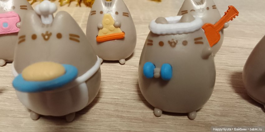 Pusheen'чики — Фигурки Киндер Сюрприз (Kinder) (фото 2)