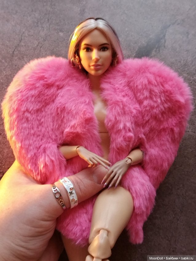 Моя коллекция шуб-сердечек для кукол (фото 3)