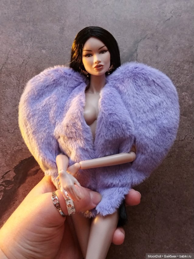 Моя коллекция шуб-сердечек для кукол (фото 2)