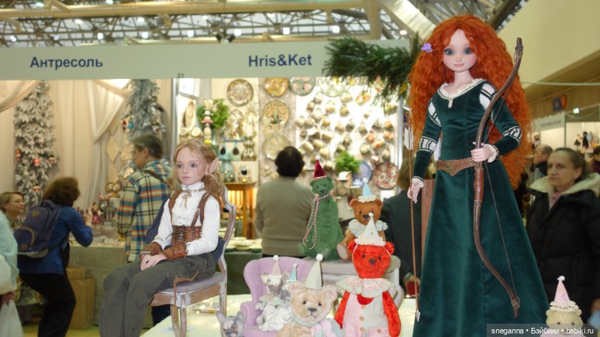 Выставка: Искусство куклы 2024 Экспоцентр - или каждый раз под новый год у меня есть ТРАДИЦИЯ