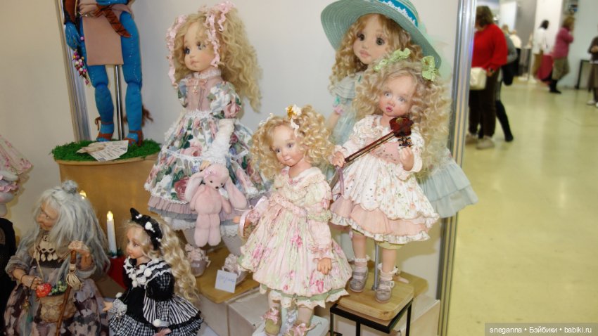 Выставка: Искусство куклы 2024 Экспоцентр - или каждый раз под новый год у меня есть ТРАДИЦИЯ (фото 2)