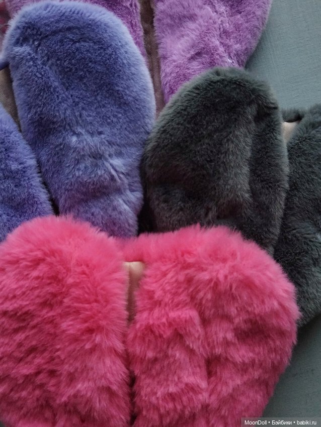 Моя коллекция шуб-сердечек для кукол (фото 5)