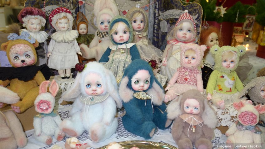 Выставка: Искусство куклы 2024 Экспоцентр - или каждый раз под новый год у меня есть ТРАДИЦИЯ! 2-я часть