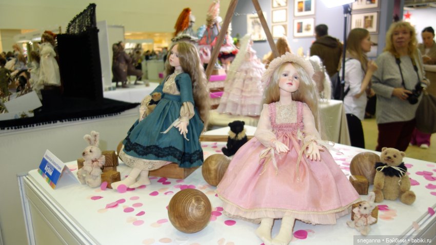 Выставка: Искусство куклы 2024 Экспоцентр - или каждый раз под новый год у меня есть ТРАДИЦИЯ! 2-я часть