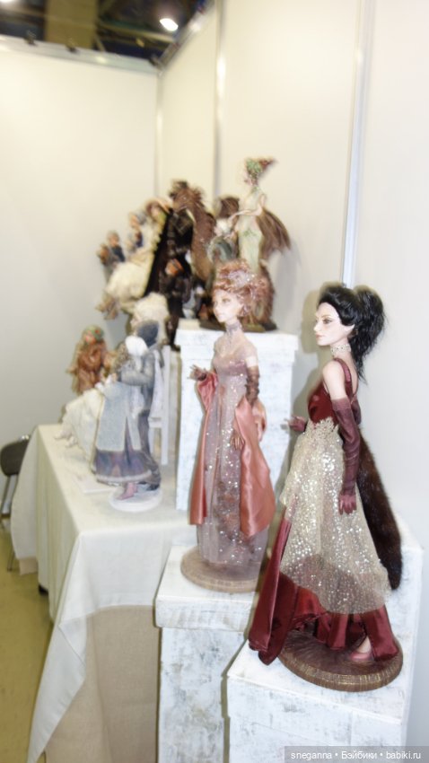 Выставка: Искусство куклы 2024 Экспоцентр - или каждый раз под новый год у меня есть ТРАДИЦИЯ! 2-я часть