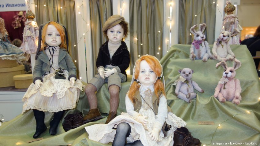 Выставка: Искусство куклы 2024 Экспоцентр - или каждый раз под новый год у меня есть ТРАДИЦИЯ! 2-я часть