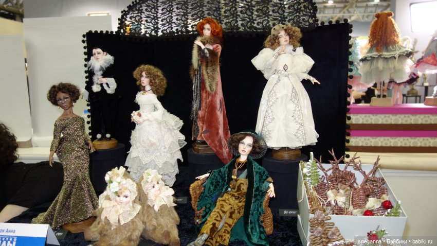 Выставка: Искусство куклы 2024 Экспоцентр - или каждый раз под новый год у меня есть ТРАДИЦИЯ! 2-я часть