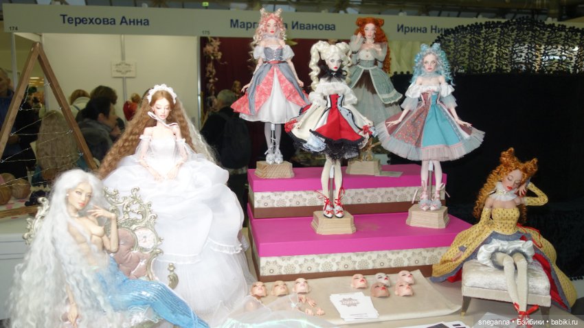 Выставка: Искусство куклы 2024 Экспоцентр - или каждый раз под новый год у меня есть ТРАДИЦИЯ! 2-я часть
