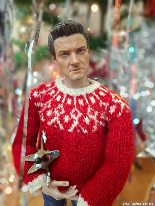 Новогодний Клинт — Коллекционные фигурки Hot Toys (Хот Тойс) 1:6: фото (фото 2)