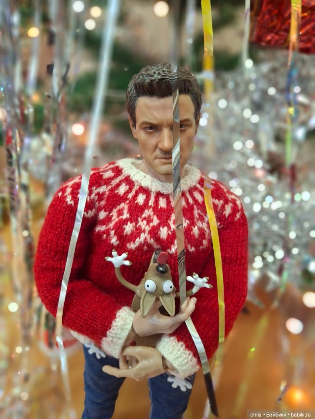Новогодний Клинт — Коллекционные фигурки Hot Toys (Хот Тойс) 1:6: фото (фото 8)