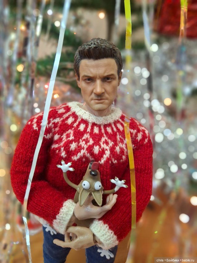 Новогодний Клинт — Коллекционные фигурки Hot Toys (Хот Тойс) 1:6: фото (фото 9)