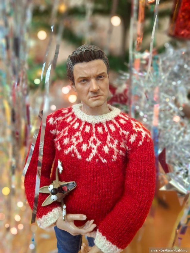 Новогодний Клинт — Коллекционные фигурки Hot Toys (Хот Тойс) 1:6: фото (фото 3)