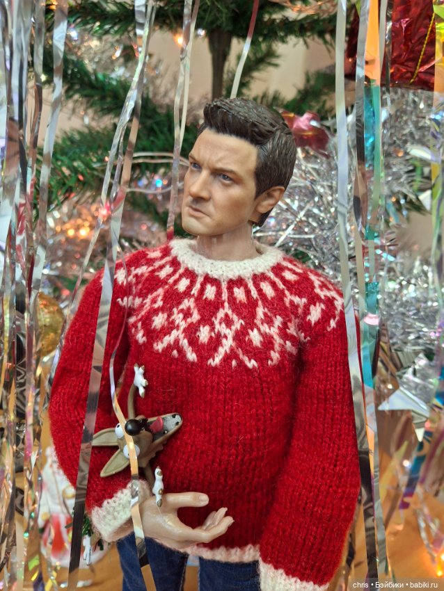 Новогодний Клинт — Коллекционные фигурки Hot Toys (Хот Тойс) 1:6: фото