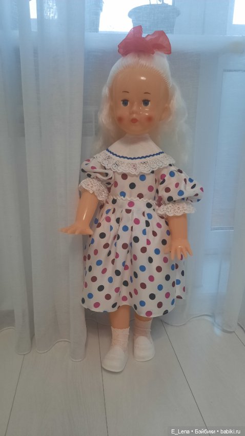 Кукла Нина. СССР — Советские винтажные куклы (СССР): Ленигрушка (фото 5)