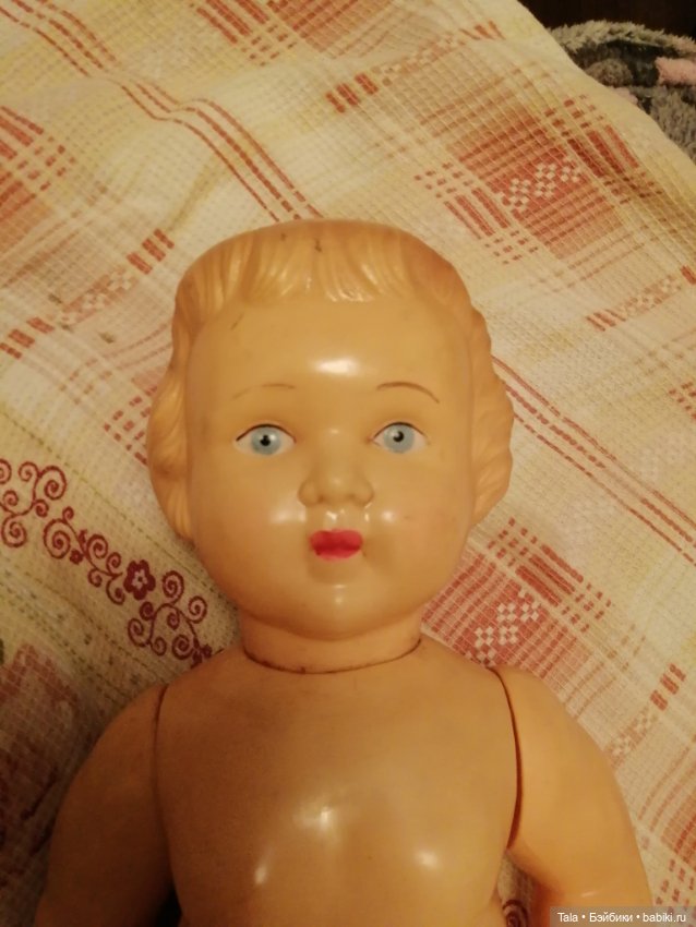 Пупс Саша — Игрушки СССР и советского детства: резиновые (фото 3)