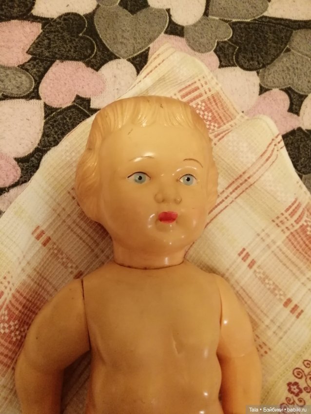 Пупс Саша — Игрушки СССР и советского детства: резиновые (фото 7)