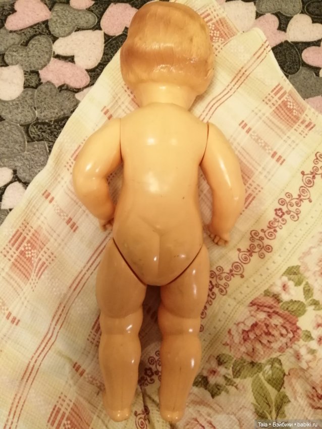 Пупс Саша — Игрушки СССР и советского детства: резиновые (фото 2)