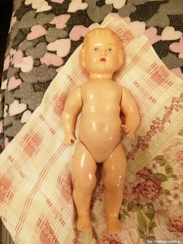 Пупс Саша — Игрушки СССР и советского детства: резиновые (фото 5)