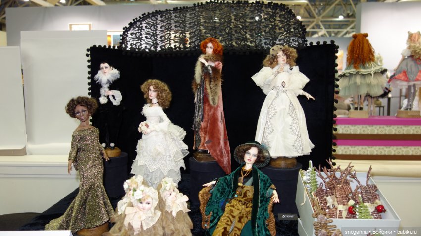 Выставка: Искусство куклы 2024 Экспоцентр - или каждый раз под новый год у меня есть ТРАДИЦИЯ! Заключительная 3-я часть
