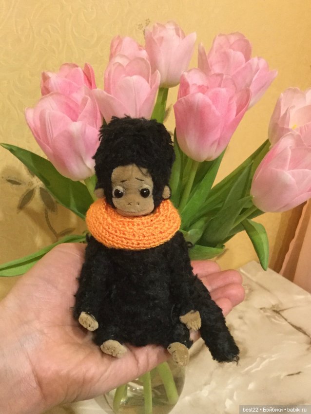 Домашняя мартышка Джонни — Авторские мишки Тедди и друзья: фото (фото 7)