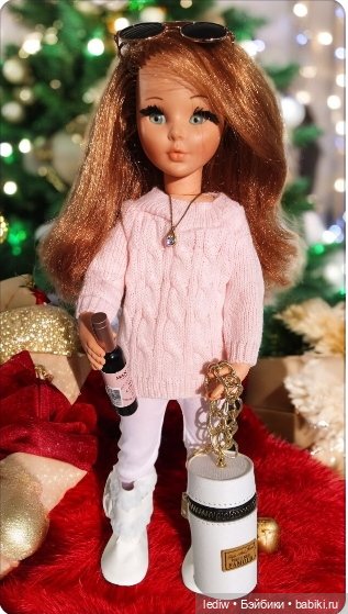 Новая жизнь старых кукол. Девушка Бонда. Рождество (фото 8)