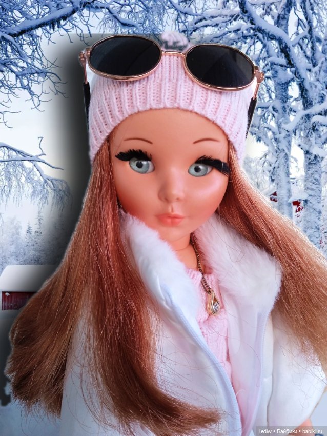 Новая жизнь старых кукол. Девушка Бонда. Рождество (фото 3)