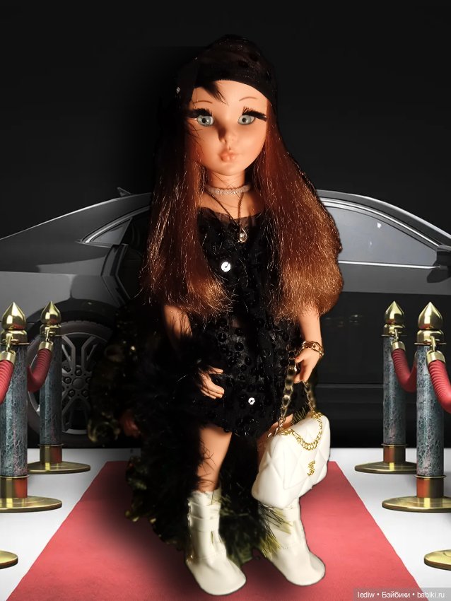 Новая жизнь старых кукол. Девушка Бонда. Рождество (фото 9)